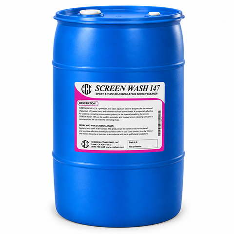 CCI Screen Wash 147 Press Wash - 55 Gallon Drum