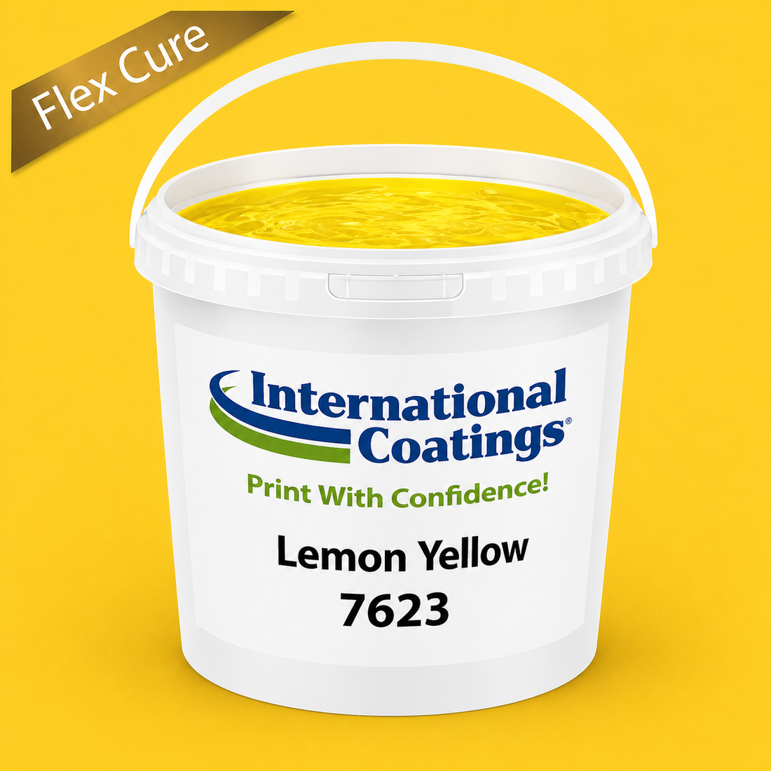 IC 7623 Lemon Yellow FlexCure - 1 Gallon