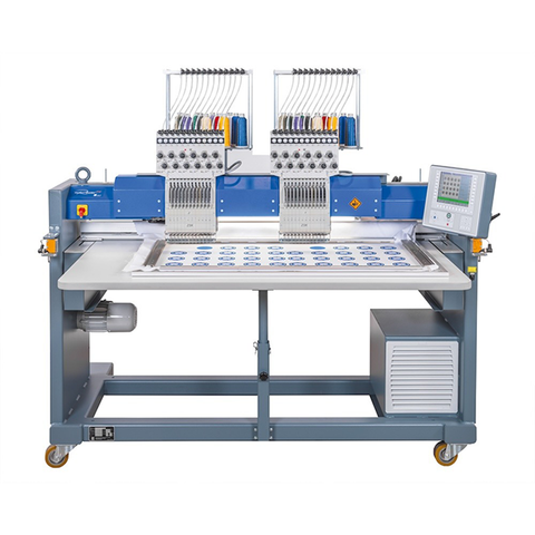 ZSK Racer 2WL 2-Head 12 Needle Embroidery Machine