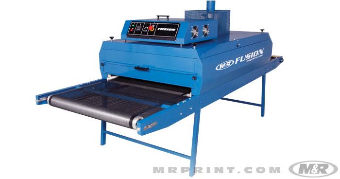 M&R Sprint EV Electric dryer 38" Belt 4' infeed-10' Heat- 4' Outfeed