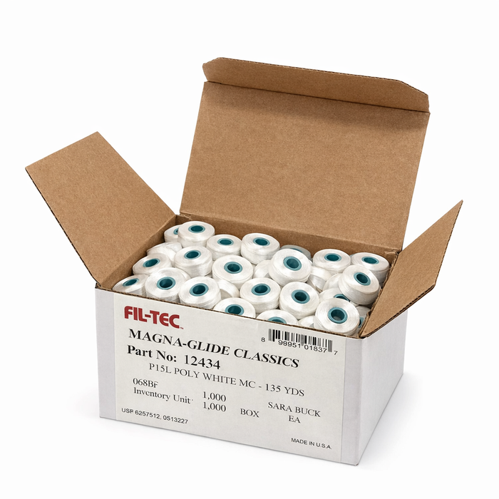 Fil-Tec Magna Glide Bobbins (White) 100ct