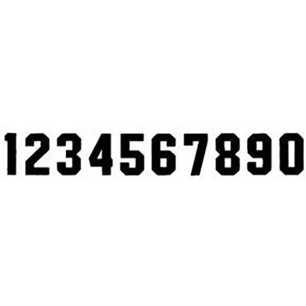 6" Regular Stencil #8         6008