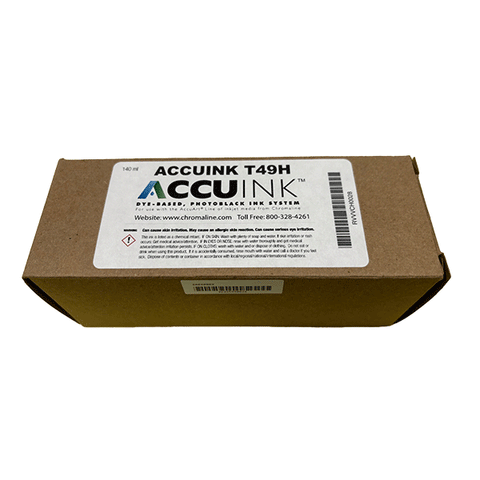 Chromaline AccuInk Black Ink RVVVCH0031 T3170x 90ML Bottle