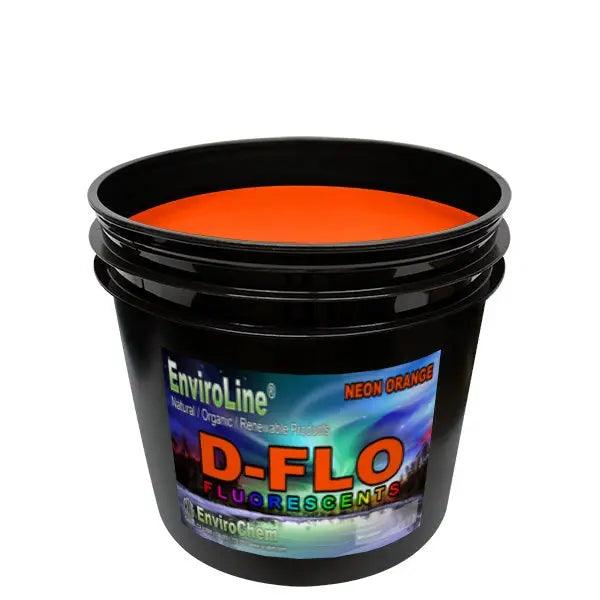 CCI D-FLO Discharge Ink-Neon Orange-1 Gallon
