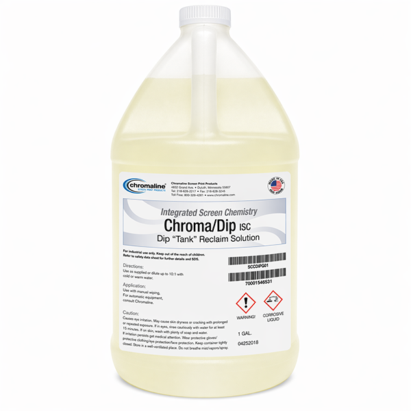 Chromaline Chroma Dip Reclaim Solution Concentrate - 5 Gallon