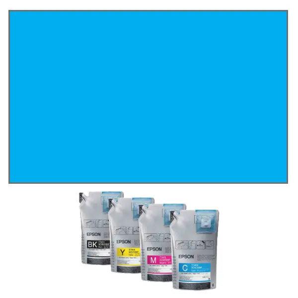 Epson T741 UltraChrome Cyan Dye Sub Ink - 1 Liter EPSON