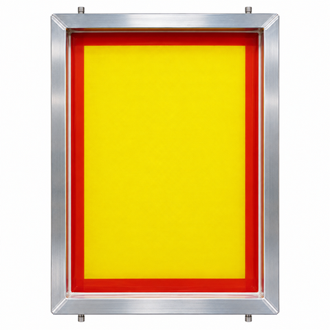 GSF Elite 23" x 31" 110 Yellow Mesh Alum Frame W/ MHM Pins