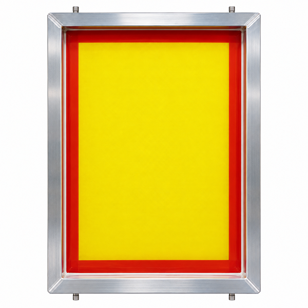 GSF Elite 23" x 31" 110 Yellow Mesh Alum Frame W/ MHM Pins