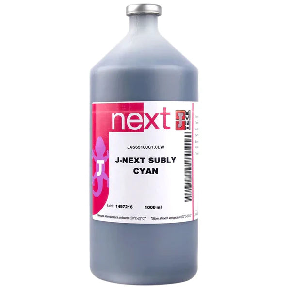 JTECK J-NEXT Subly Cyan JXS-65 Dye Sublimation Ink 1-Liter