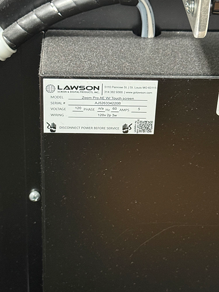 Used - Lawson Pre-Treatment Machines (4 Available) - $3,500/unit