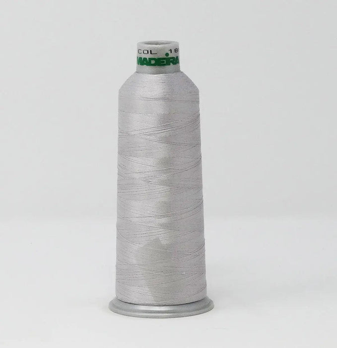 Madeira Polyneon 1886 Light Steel Embroidery Thread 5500 Yards