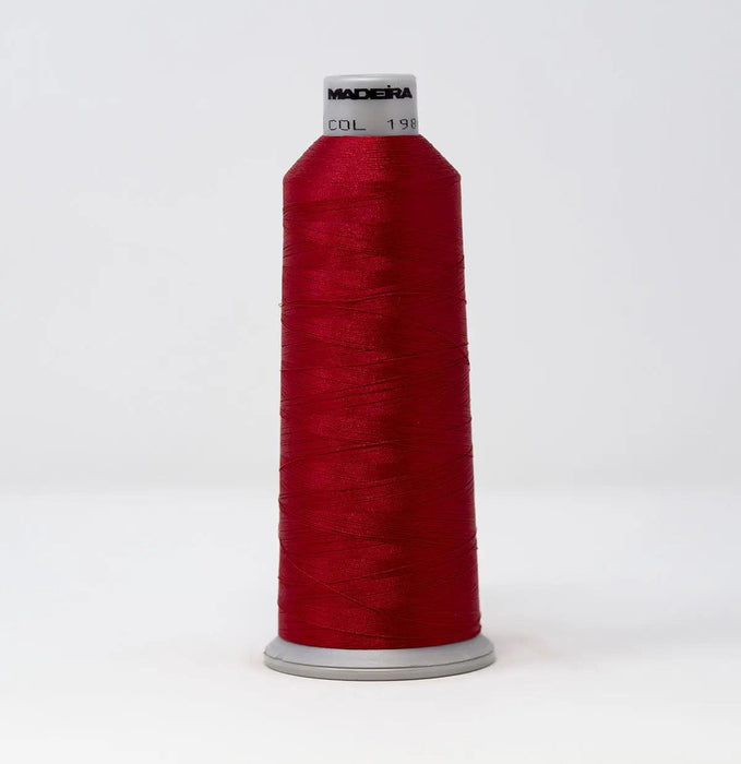 Madeira Polyneon 1986 Ripe Raspberry Embroidery Thread 5500 Yards