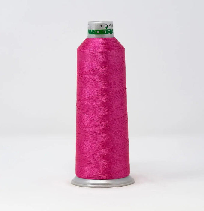 Madeira Polyneon 1990 Pink Rose Embroidery Thread 5500 Yards