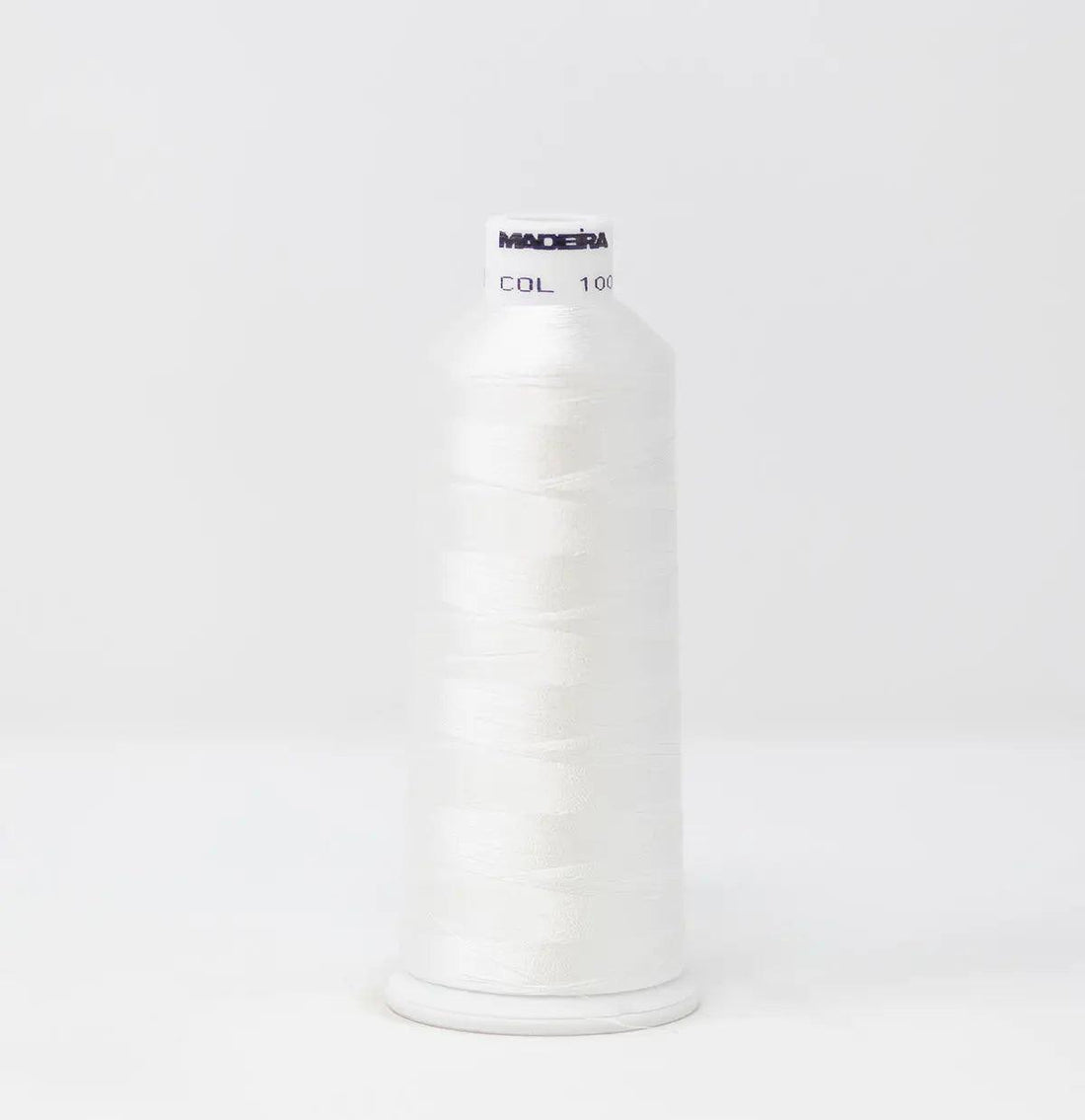 Madeira Rayon 1001 Super White Embroidery Thread 5500 Yards