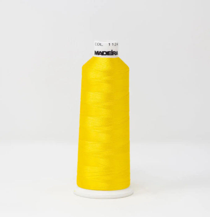 Madeira Rayon 1124 Buttercup Embroidery Thread 5500 Yards