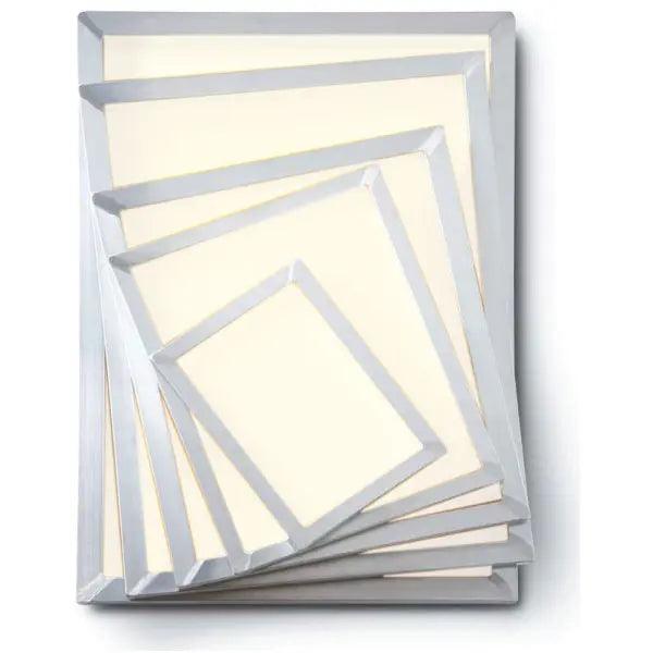 NT 20" x 24" 60 White Mesh Alum Frame