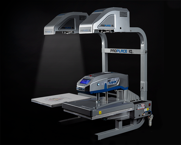 Stahls' Hotronix Dual Air Fusion ProPlace IQ Fully Integrated Mount