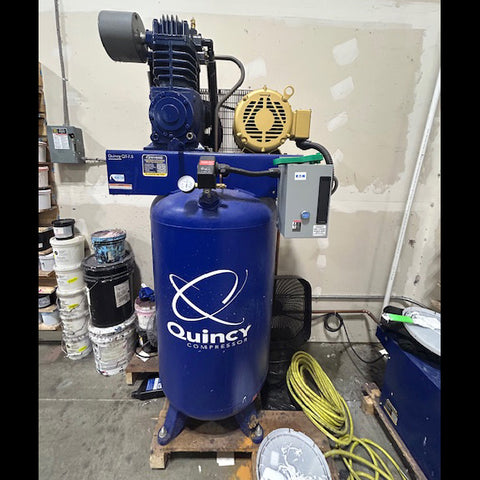 Used - Quincy QTV 7.5 HP Compressor - $2,350