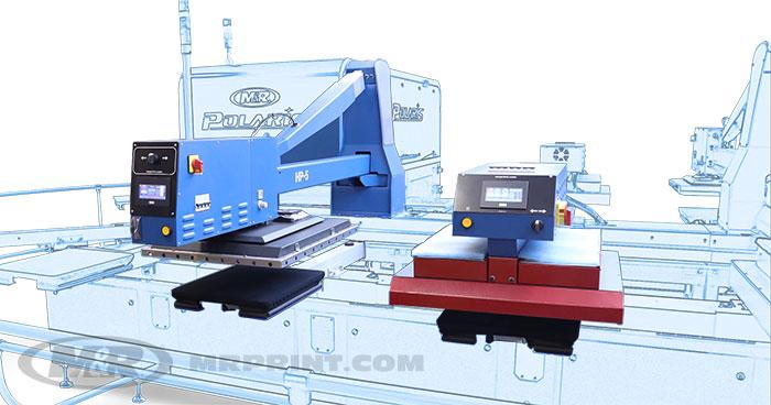 Heat presses and flashes