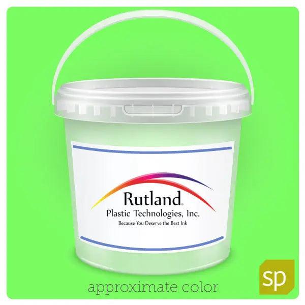 Rutland C33033 NPT Fluorescent Green Color Booster Mixing System Rutland